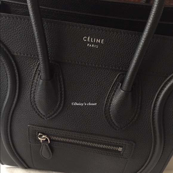 ✨✨SOLD✨✨Celine mini  black pebble leather - Picture 2 of 6